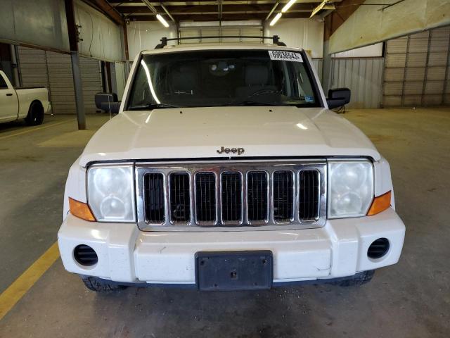 1J8HG48P57C601140 - 2007 JEEP COMMANDER WHITE photo 5