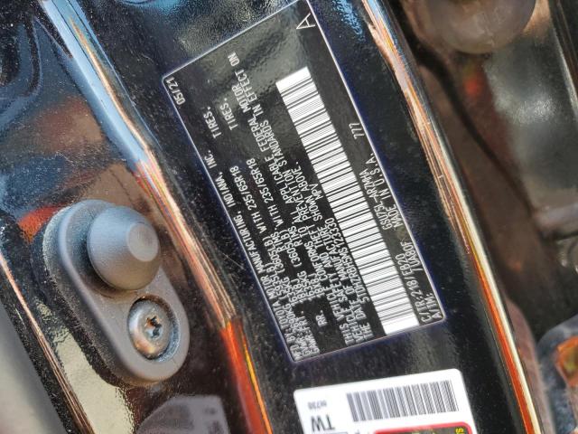 5TDHZRBH5MS123330 - 2021 TOYOTA HIGHLANDER XLE BLACK photo 13