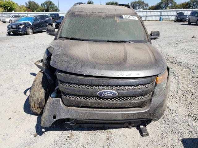 1FM5K8GT7FGA14696 - 2015 FORD EXPLORER SPORT GRAY photo 5