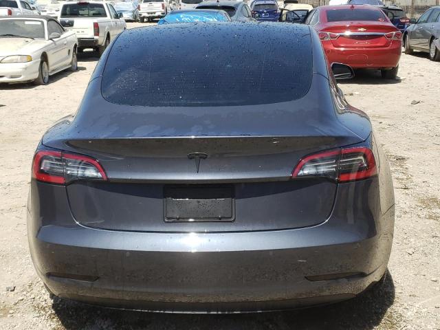 5YJ3E1EA9NF344070 - 2022 TESLA MODEL 3 GRAY photo 6