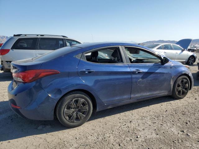 5NPDH4AE7GH708884 - 2016 HYUNDAI ELANTRA SE BLUE photo 3