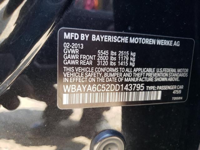 WBAYA6C52DD143795 - 2013 BMW 740 I BLACK photo 13