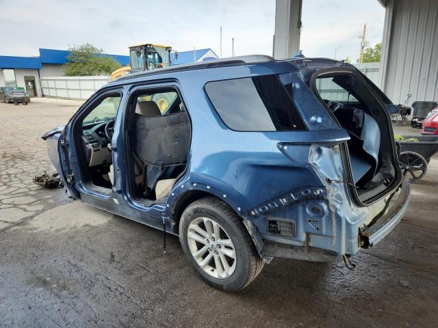 1FM5K8D83JGA83040 - 2018 FORD EXPLORER XLT 蓝色 照片 2