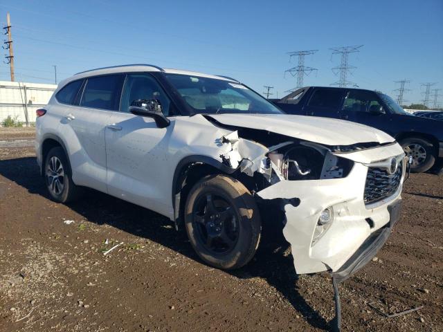 5TDGZRBHXMS095391 - 2021 TOYOTA HIGHLANDER XLE თეთრი ფოტო 4