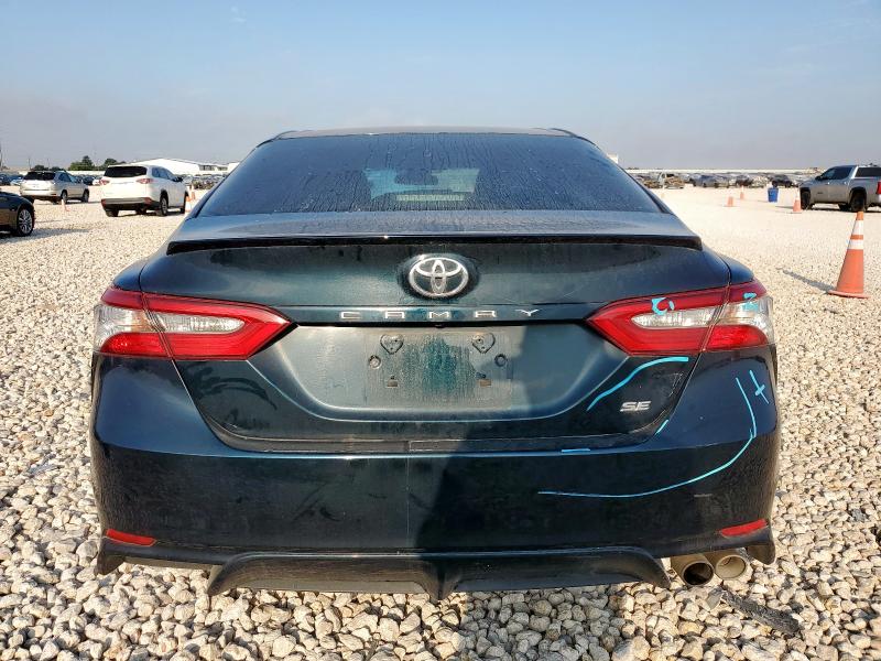 4T1B11HK9JU586608 - 2018 TOYOTA CAMRY L BLACK photo 6