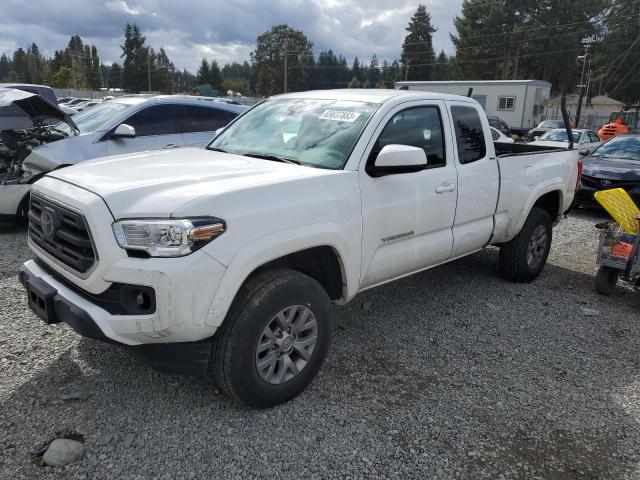 5TFSZ5AN6KX207394 - 2019 TOYOTA TACOMA ACCESS CAB თეთრი ფოტო 1