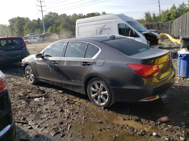 JH4KC1F39EC002521 - 2014 ACURA RLX GRAY photo 2