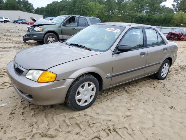 JM1BJ2222Y0300764 - 2000 MAZDA PROTEGE DX TAN photo 1