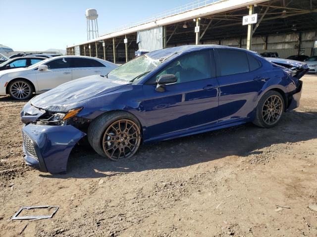 4T1G11AK5PU167003 - 2023 TOYOTA CAMRY SE NIGHT SHADE BLUE photo 1