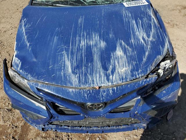 4T1G11AK5PU167003 - 2023 TOYOTA CAMRY SE NIGHT SHADE BLUE photo 11