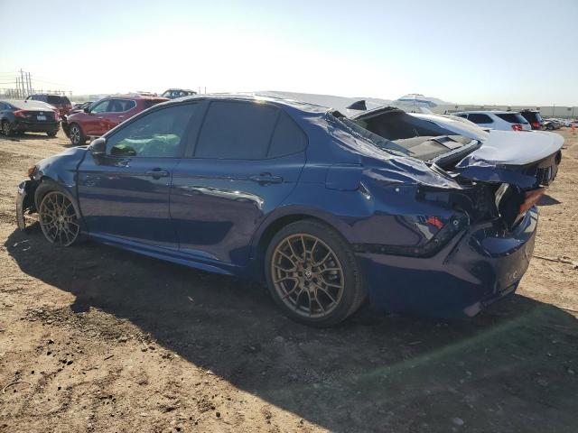 4T1G11AK5PU167003 - 2023 TOYOTA CAMRY SE NIGHT SHADE BLUE photo 2