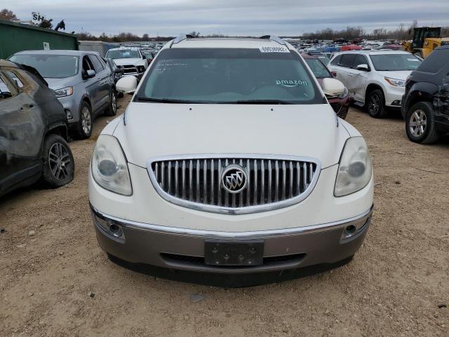 5GAKRCED1BJ204364 - 2011 BUICK ENCLAVE CXL WHITE photo 5
