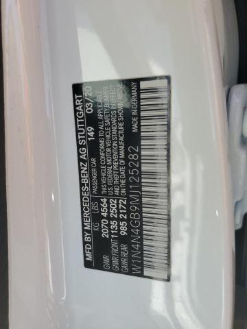 W1N4N4GB9MJ125282 - 2021 MERCEDES-BENZ GLA 250 WHITE photo 14