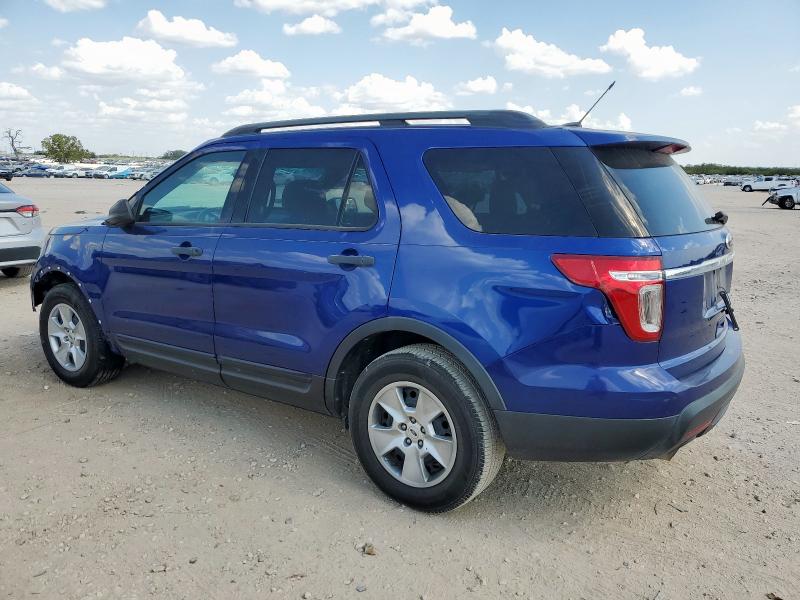 1FM5K7B87EGA37553 - 2014 FORD EXPLORER BLUE photo 2