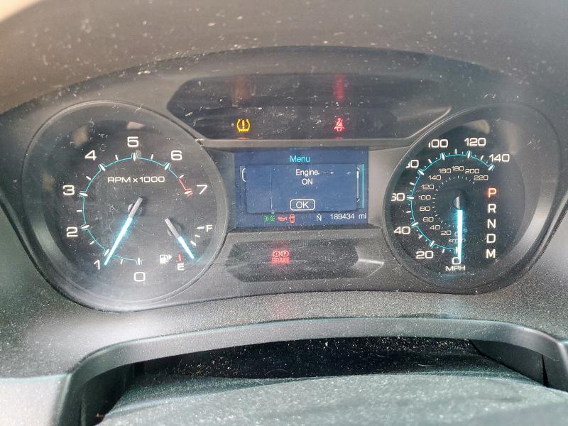 1FM5K7B87EGA37553 - 2014 FORD EXPLORER BLUE photo 9