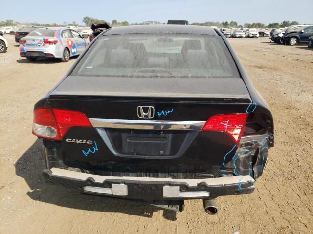 2HGFA16649H322305 - 2009 HONDA CIVIC LX-S 黑色 照片 6