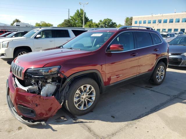 1C4PJMLB2KD286994 - 2019 JEEP CHEROKEE LATITUDE PLUS BURGUNDY photo 1