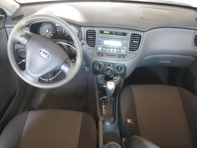 KNADE123986361443 - 2008 KIA RIO BASE ORANGE photo 8