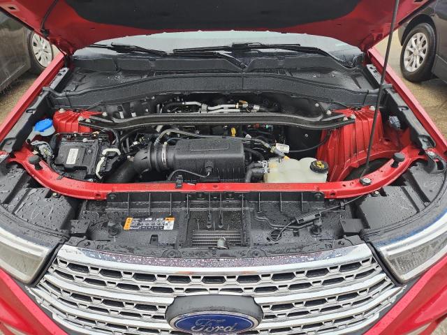 1FMSK8FH4MGB51463 - 2021 FORD EXPLORER LIMITED Կարմիր լուսանկար 12