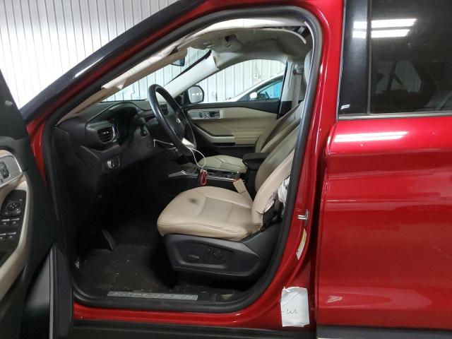 1FMSK8FH4MGB51463 - 2021 FORD EXPLORER LIMITED Կարմիր լուսանկար 13