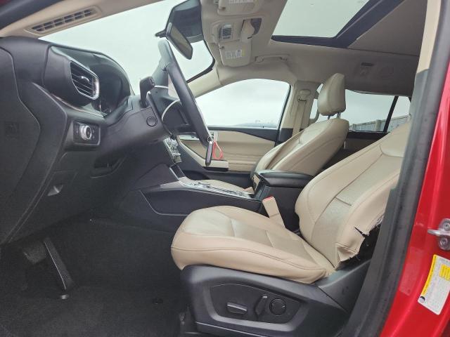 1FMSK8FH4MGB51463 - 2021 FORD EXPLORER LIMITED Կարմիր լուսանկար 7