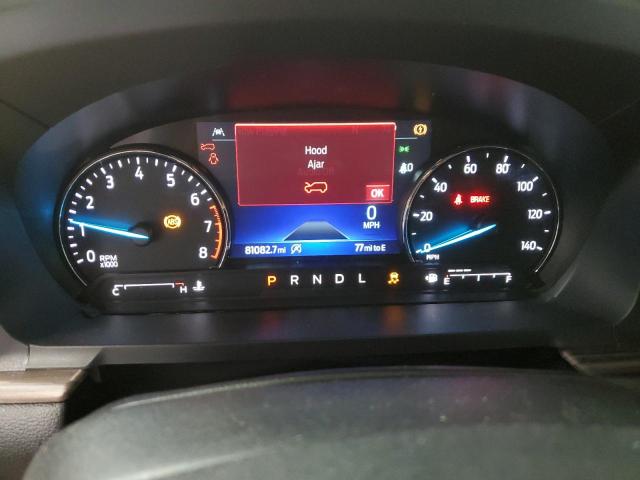 1FMSK8FH4MGB51463 - 2021 FORD EXPLORER LIMITED Կարմիր լուսանկար 9