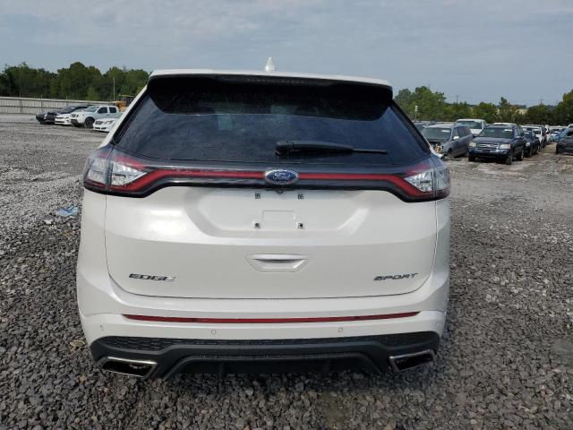 2FMPK4AP1GBB65930 - 2016 FORD EDGE SPORT WHITE photo 6