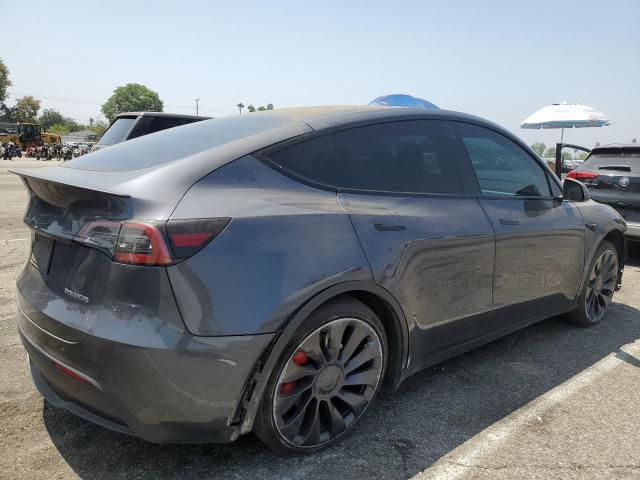 7SAYGDEF0NF486422 - 2022 TESLA MODEL Y 灰色 照片 3