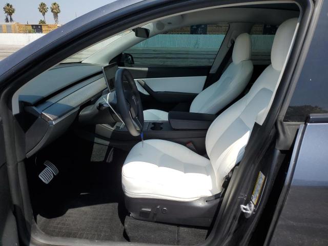 7SAYGDEF0NF486422 - 2022 TESLA MODEL Y 灰色 照片 7