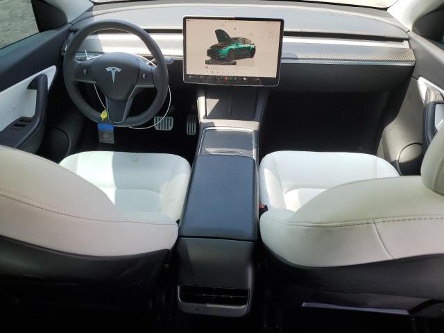 7SAYGDEF0NF486422 - 2022 TESLA MODEL Y 灰色 照片 8