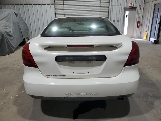 2G2WP552281172595 - 2008 PONTIAC GRAN PRIX WHITE photo 6