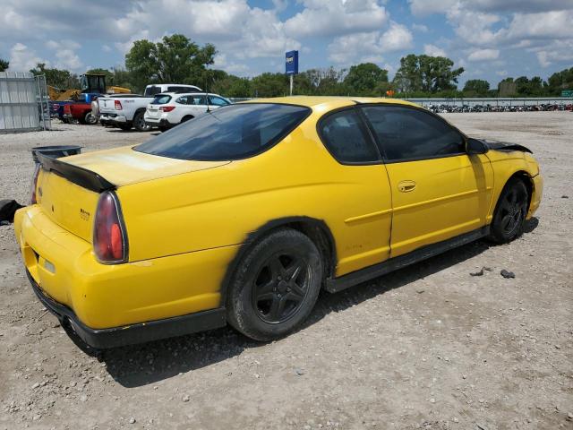2G1WX15K029328168 - 2002 CHEVROLET MONTE CARLO SS ყვითელი ფოტო 3
