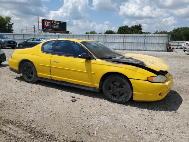 2G1WX15K029328168 - 2002 CHEVROLET MONTE CARLO SS ყვითელი ფოტო 4