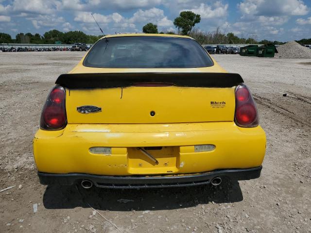 2G1WX15K029328168 - 2002 CHEVROLET MONTE CARLO SS ყვითელი ფოტო 6