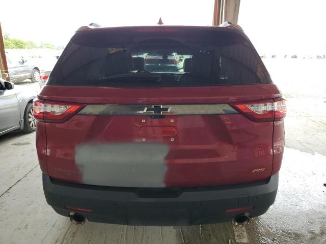 1GNERJKW2MJ164926 - 2021 CHEVROLET TRAVERSE RS BURGUNDY photo 6