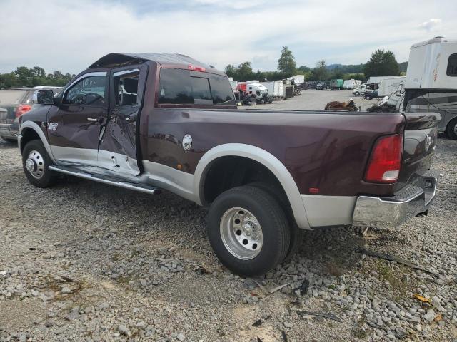 3C63DRJL1CG137311 - 2012 DODGE RAM 3500 LARAMIE MAROON photo 2