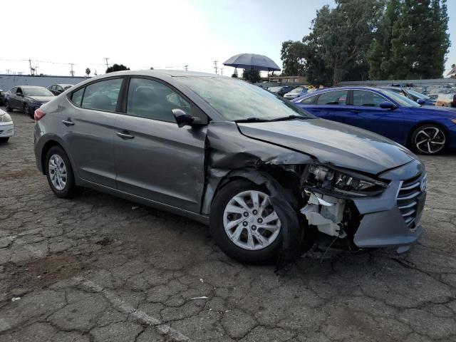 5NPD74LF2JH297698 - 2018 HYUNDAI ELANTRA SE GRAY photo 4