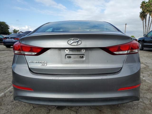 5NPD74LF2JH297698 - 2018 HYUNDAI ELANTRA SE GRAY photo 6