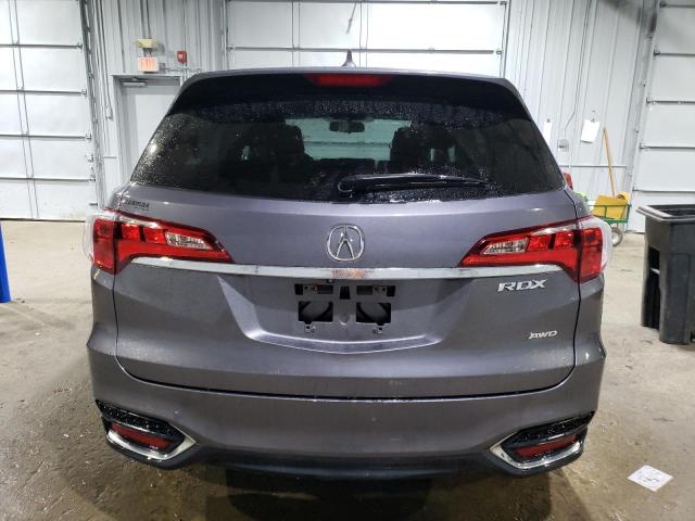 5J8TB4H3XJL006323 - 2018 ACURA RDX GRAY photo 6