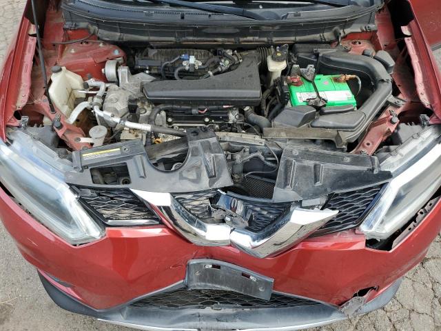5N1AT2MNXGC794877 - 2016 NISSAN ROGUE S 红色 照片 12