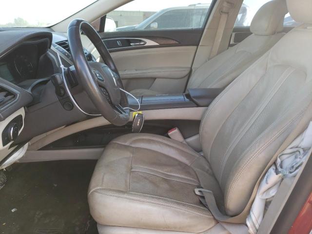 3LN6L5E92HR663874 - 2017 LINCOLN MKZ RESERVE ბურგუნდია ფოტო 7