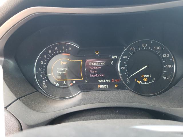 3LN6L5E92HR663874 - 2017 LINCOLN MKZ RESERVE ბურგუნდია ფოტო 9