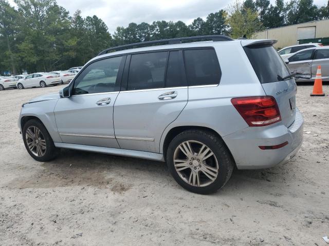 WDCGG8JB0EG295330 - 2014 MERCEDES-BENZ GLK 350 4MATIC SILVER photo 2