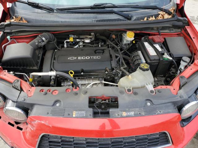 1G1JA5SH4E4241697 - 2014 CHEVROLET SONIC LS 红色 照片 11