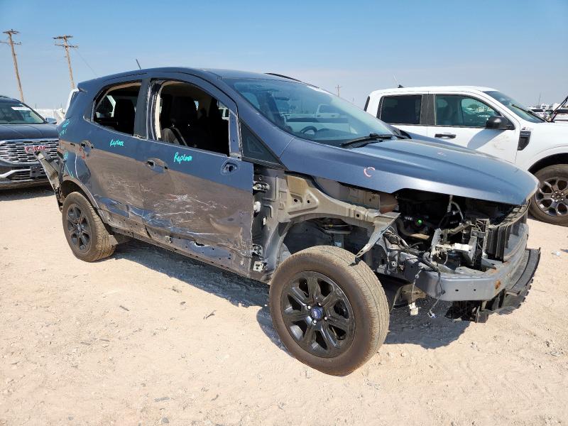 MAJ6P1UL3JC165448 - 2018 FORD ECOSPORT SE Szary zdjęcie 4