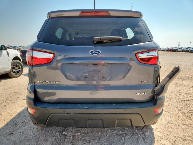 MAJ6P1UL3JC165448 - 2018 FORD ECOSPORT SE Szary zdjęcie 6