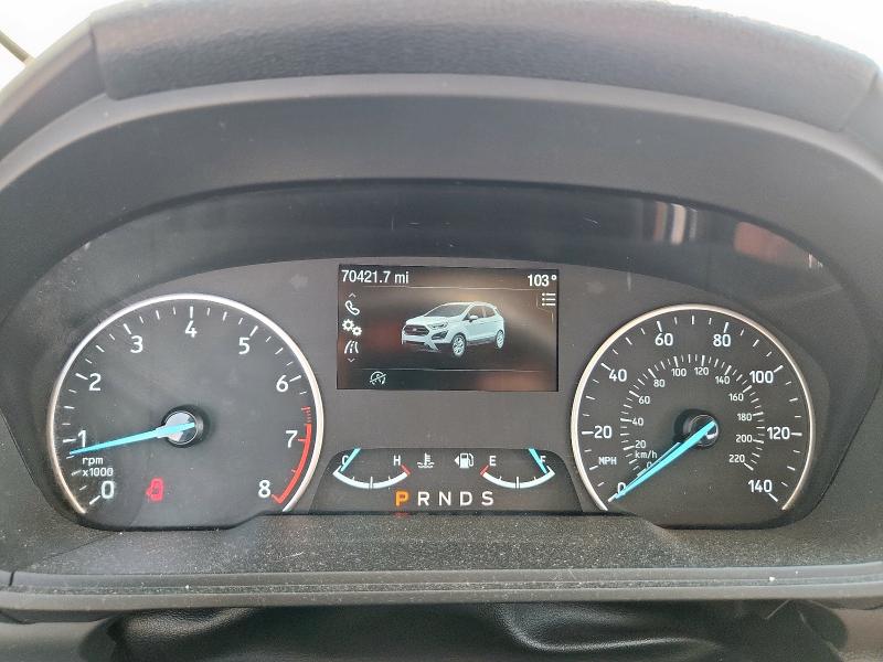 MAJ6P1UL3JC165448 - 2018 FORD ECOSPORT SE Szary zdjęcie 9