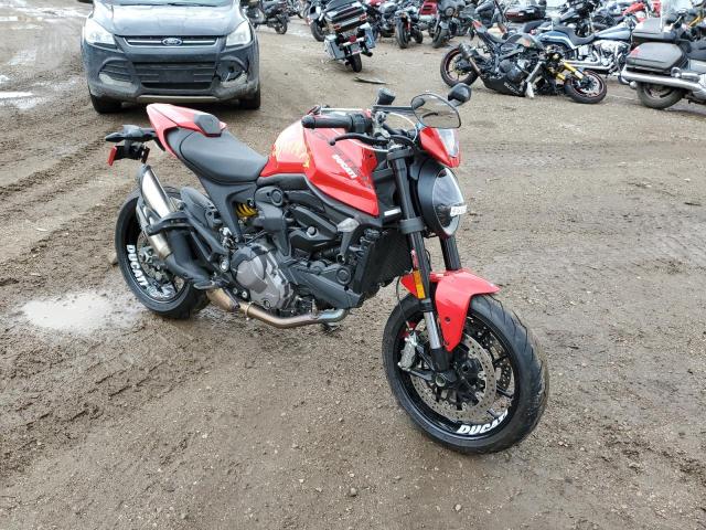 ZDMMAMDTXNB003319 - 2022 DUCATI MONSTER RED photo 1