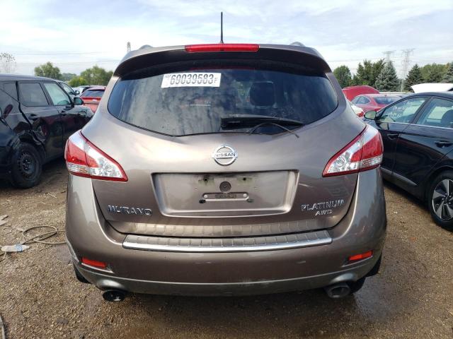 JN8AZ1MW7DW308112 - 2013 NISSAN MURANO S TAN photo 6