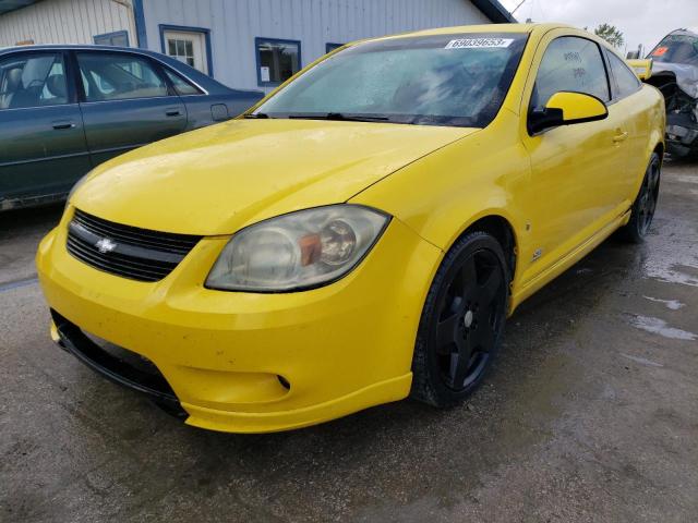 1G1AP14P377100035 - 2007 CHEVROLET COBALT SS SUPERCHARGED YELLOW photo 1